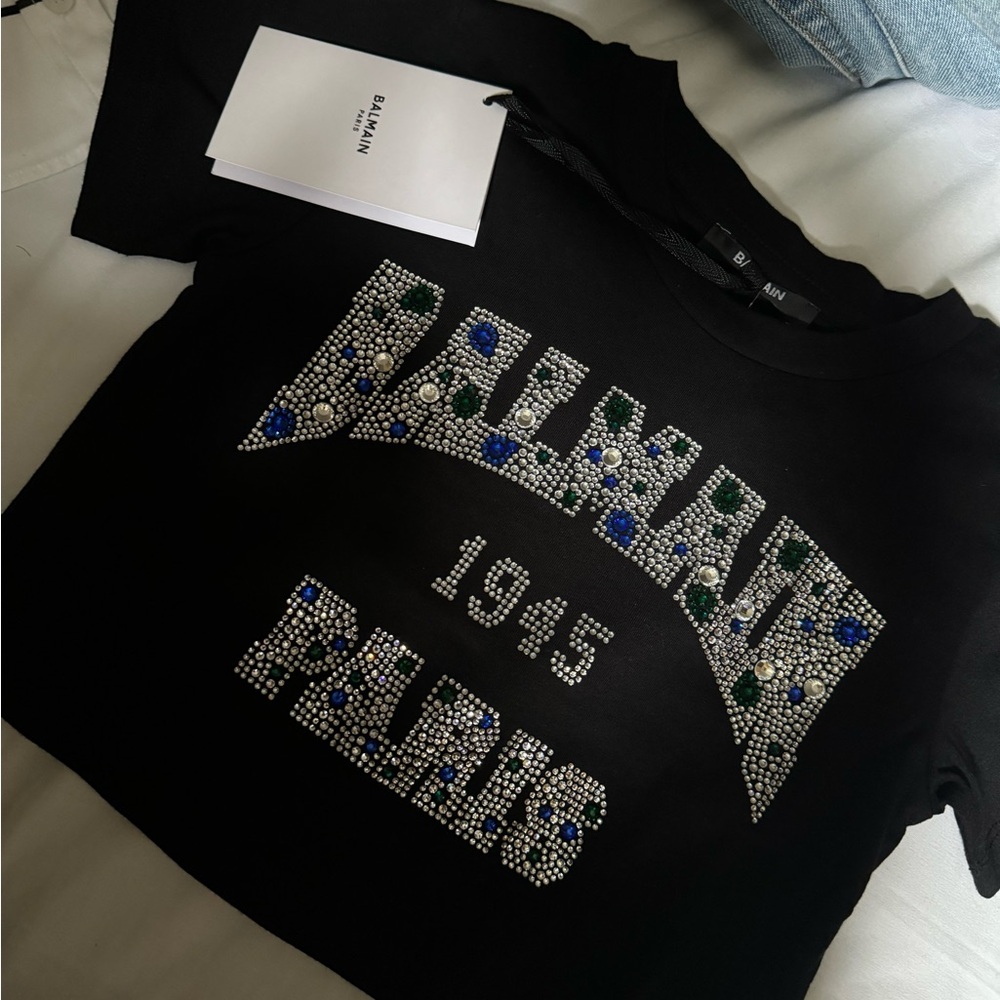 Girl Studded Balmain top